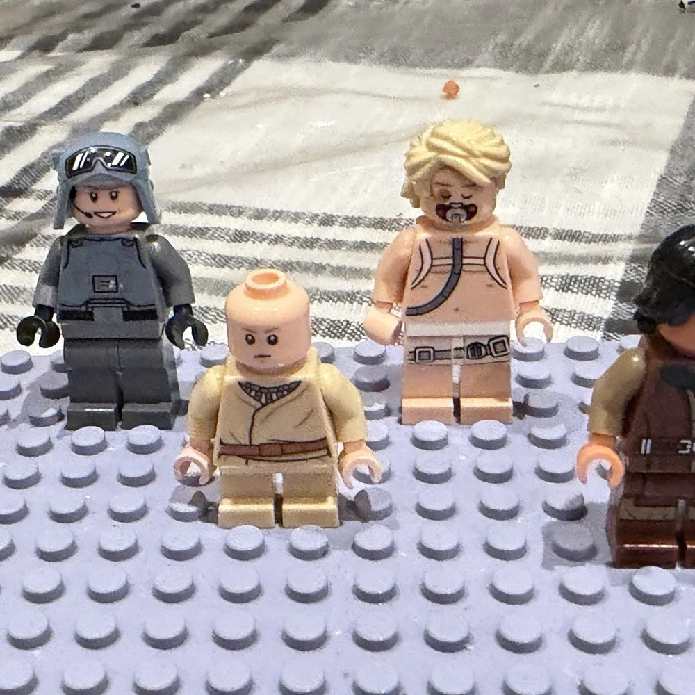 LEGO Star Wars Minifigure Lot Grogu Mandalorian Rancor Arm Yavin 4 Figures